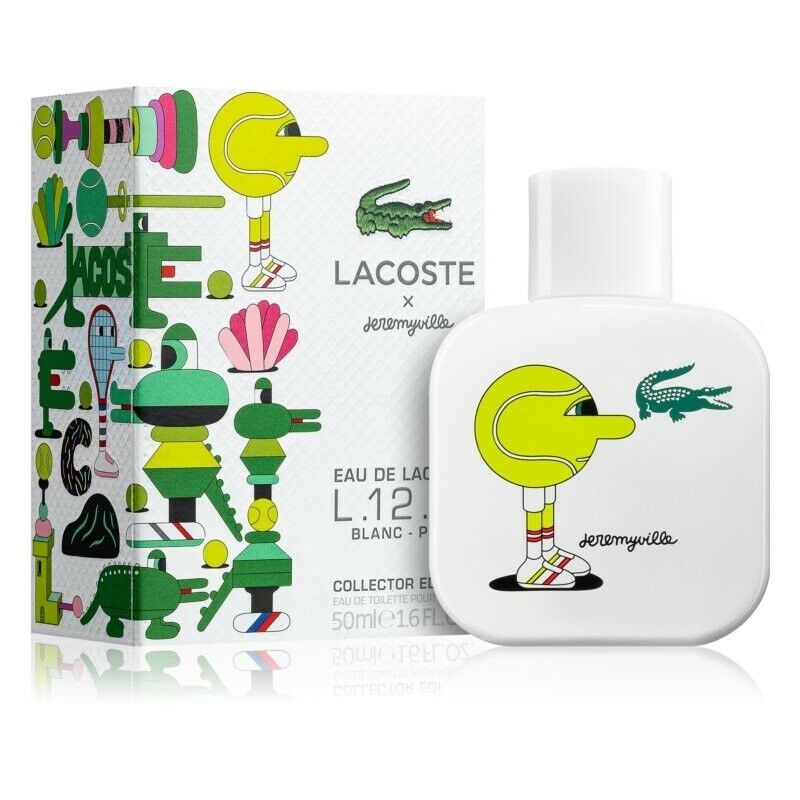 Blanc Pure Collector Edition Pour Homme x Jeremyville Lacoste