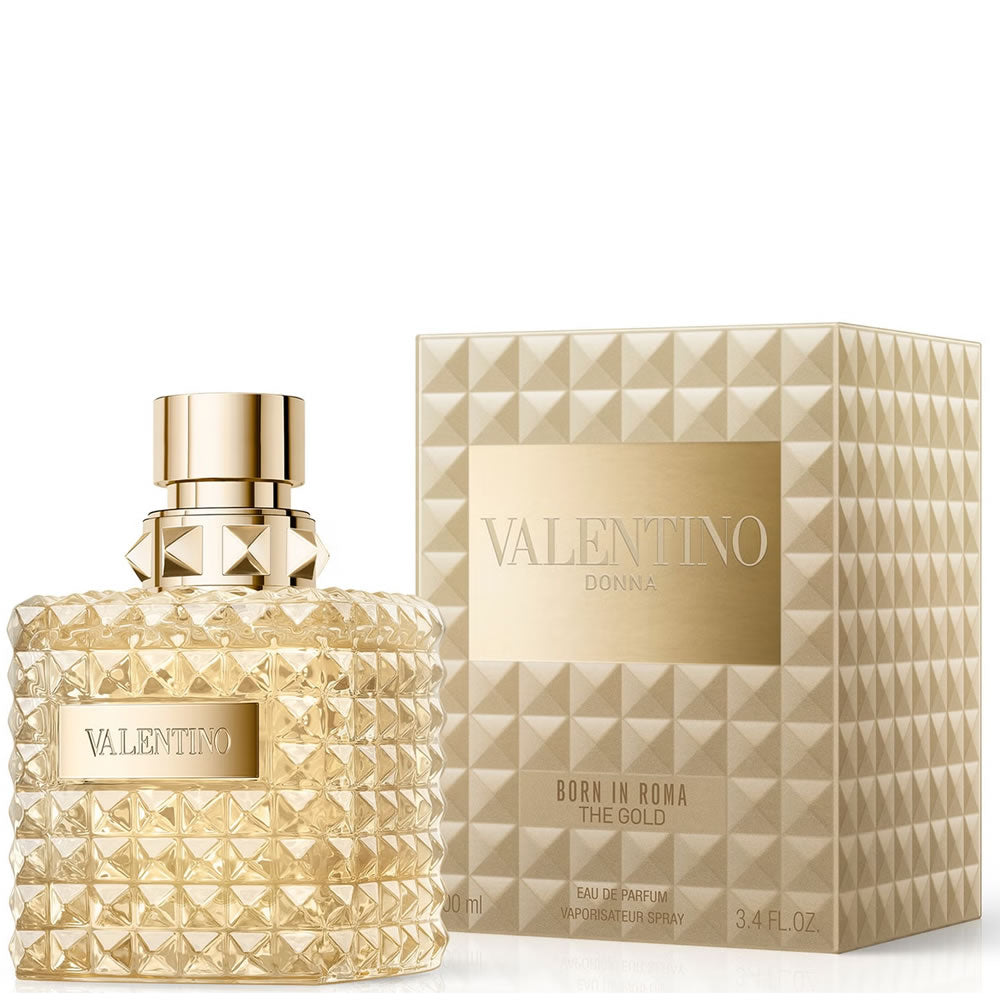 Valentino donna born in roma the gold
